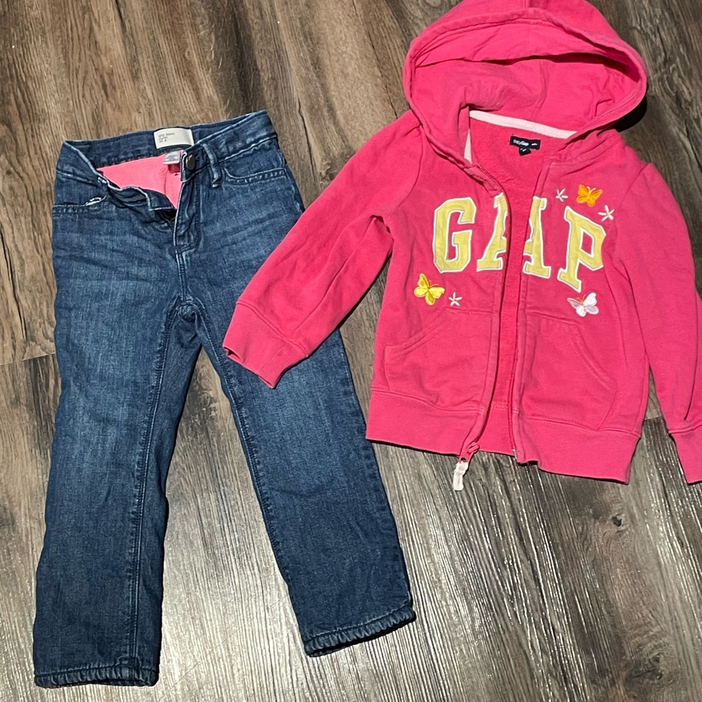 Girls baby gap fall/winter set